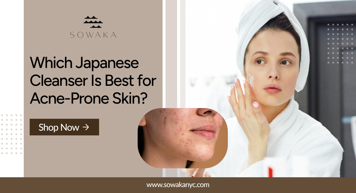 Which Japanese Cleanser Is Best for Acne-Prone Skin?