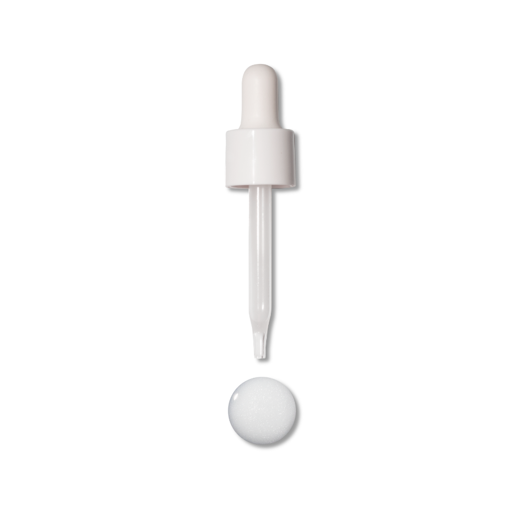 Edobio Intensive Hydration Serum dropper and liquid bead.