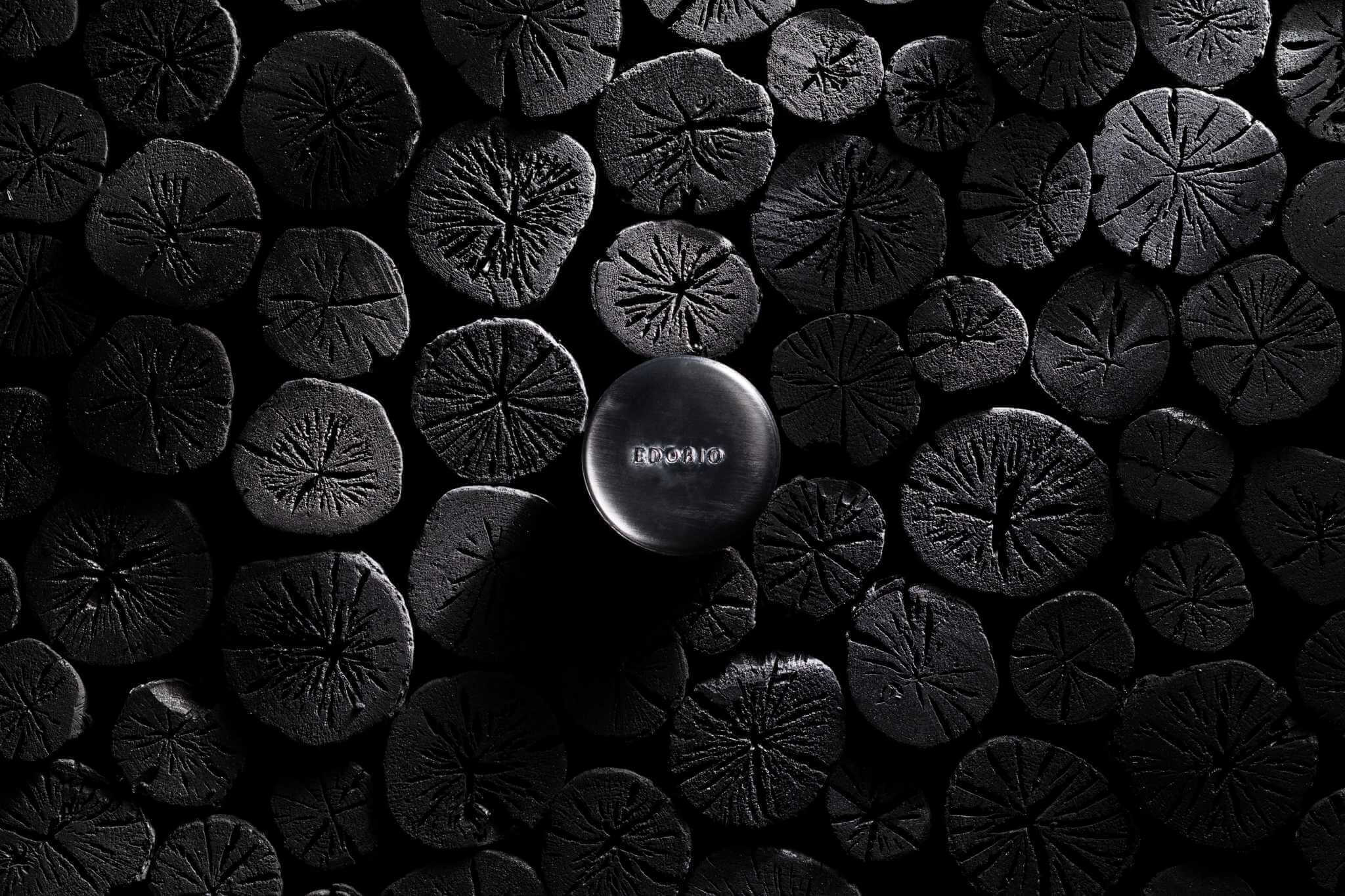 EDOBIO Vegan Black pore-cleansing soap with charcoals - SOWAKA