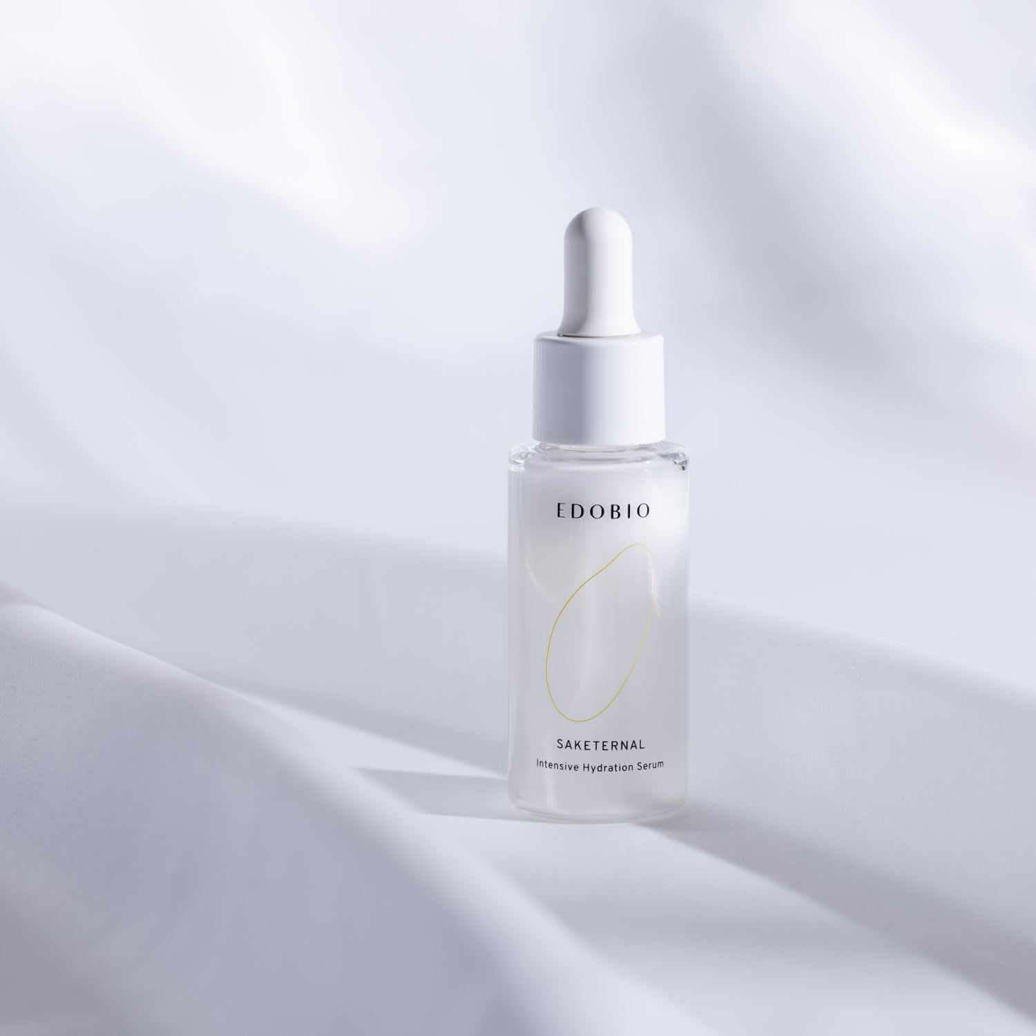 Edobio Intensive Hydration Serum bottle on a soft white surface.