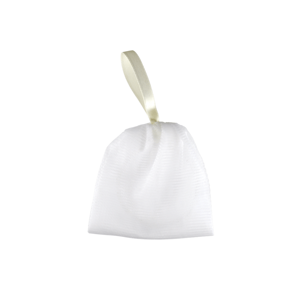 Edobio Masu Moisturizing Souffle Soap with foaming net.