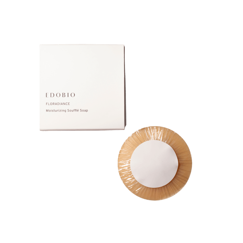 MASU Moisturizing Souffle Soap Refill with packaging, premium Made-in-Japan soap.