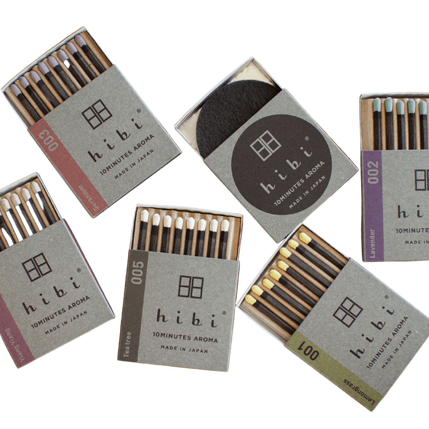 Hibi - Box of 8 Incense Matches