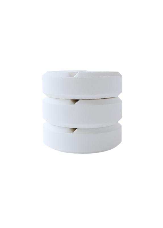 Onsen Bath Tablets 3 pc stacked, infused with Kinugawa hot spring minerals.