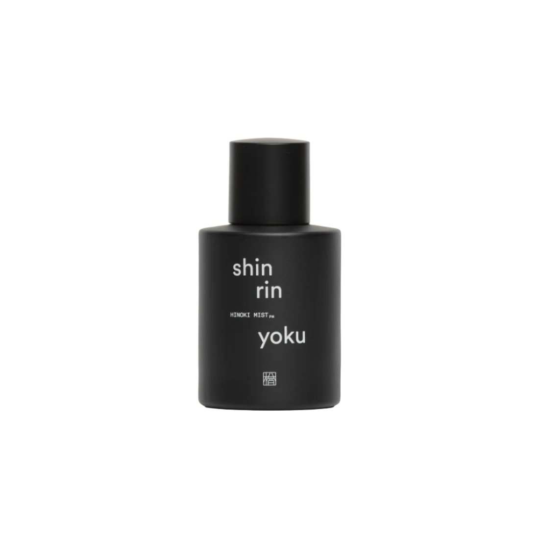 Hinoki Mist PM room mist bottle with hinoki leaf essential oil from Hinohata Village, Tokyo.