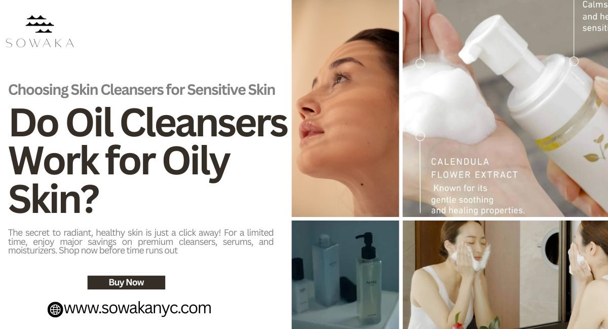 Choosing Skin Cleansers for Sensitive Skin: Do Oil Cleansers Work for Oily Skin?