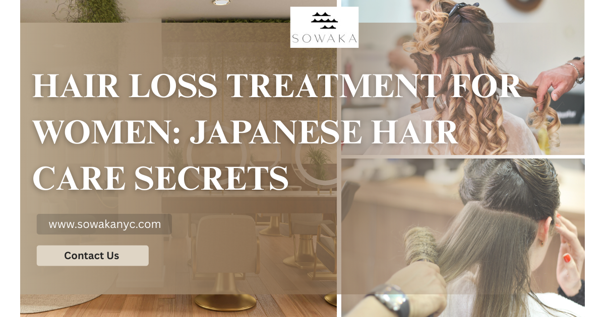 Hair Loss Treatment for Women: Japanese Hair Care Secrets