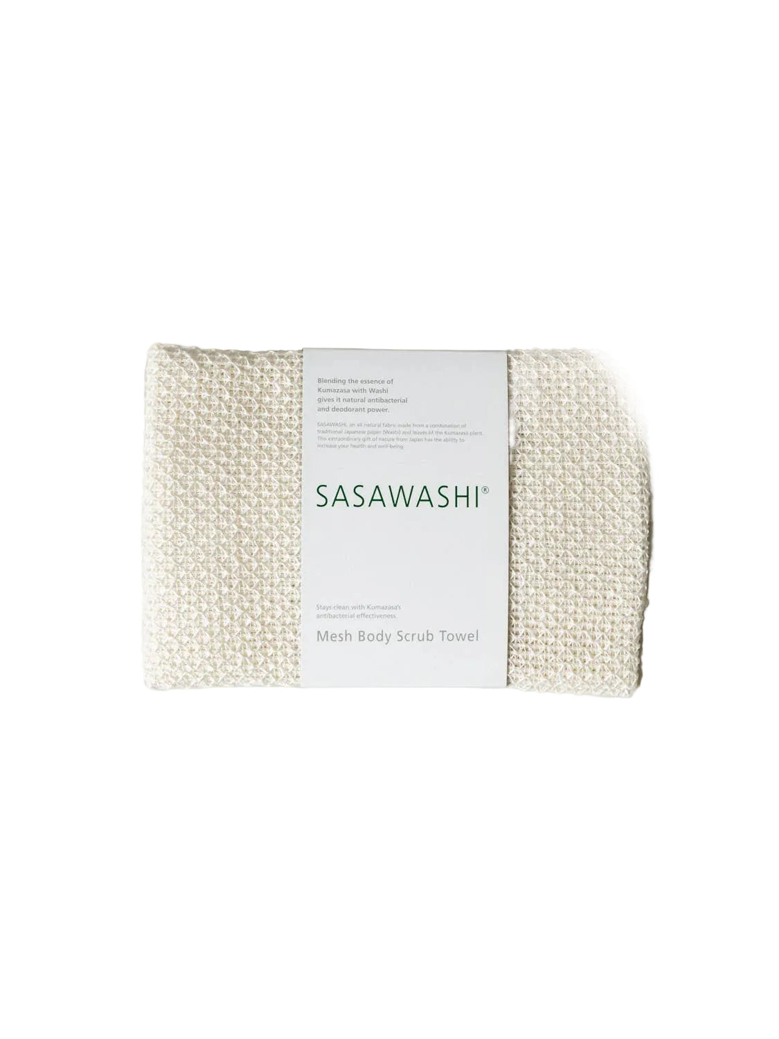 Sasawashi Mesh Body Scrub Towel